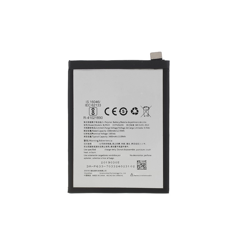 OEM BLP633 3400mAh Lithium-Polymer-Akku Für OnePlus 3T-1