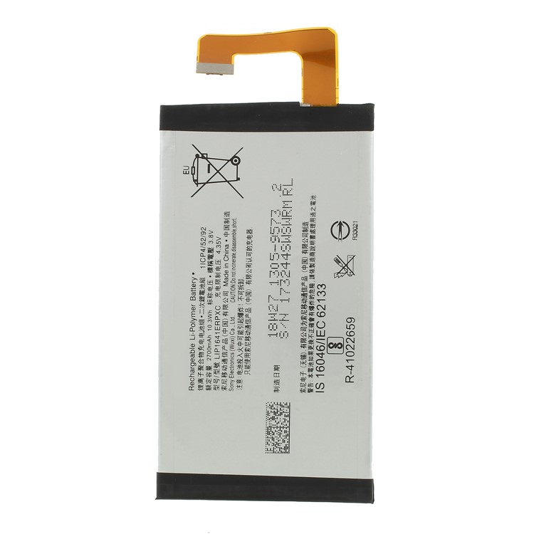 OEM LIP1641ERPXC 3.8V 2700mAh Li-polymer Battery for Sony Xperia XA1 Ultra-1