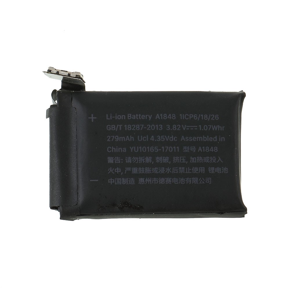 For Apple Watch Series 3 GPS+Cellular 38mm OEM Li-ion Battery Replacement 3.82V 279mAh A1848-2