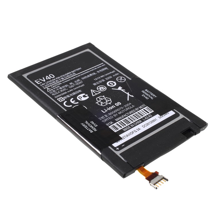 OEM Li-polymer EV40 Battery 3300mAh for Motorola Droid Razr Maxx HD XT921-3