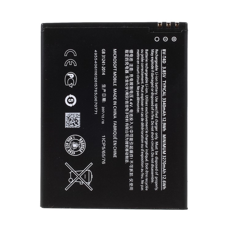 Li-Ion-Akku OEM BV-T4D 3.85V 3340mah Für Microsoft Lumia 950 XL-1