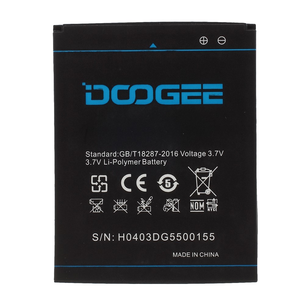 Li-ion Battery for Doogee DG550 (3000mAh) S/N: H0403DG5500155-1