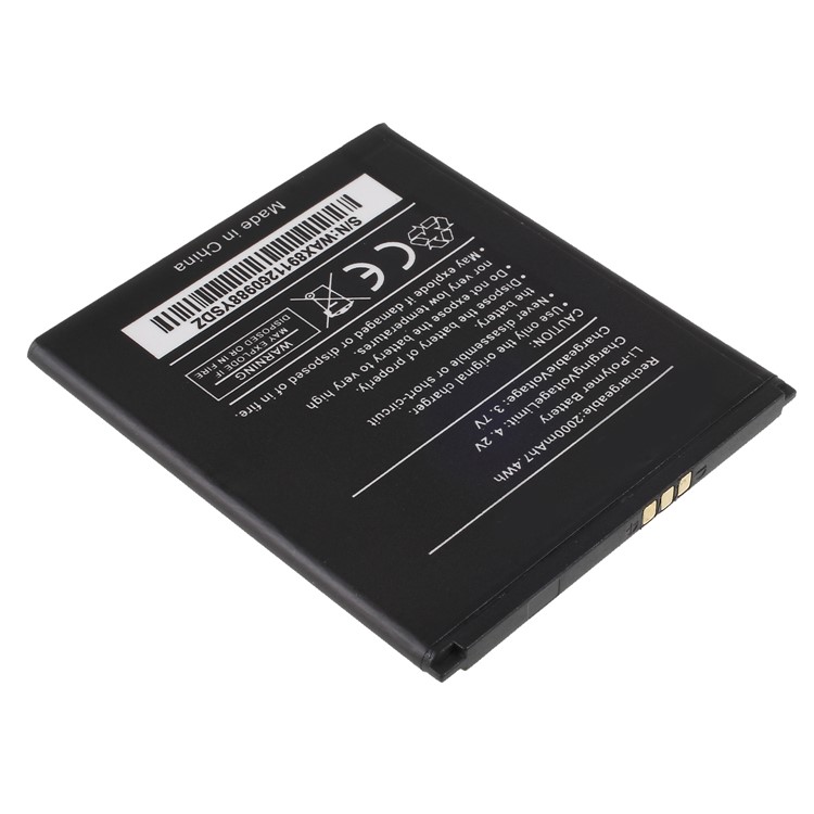 2000mAh Rechargeable Li-polymer Battery for Wiko Wax (S/N: WAX8911260988YSDZ)-4