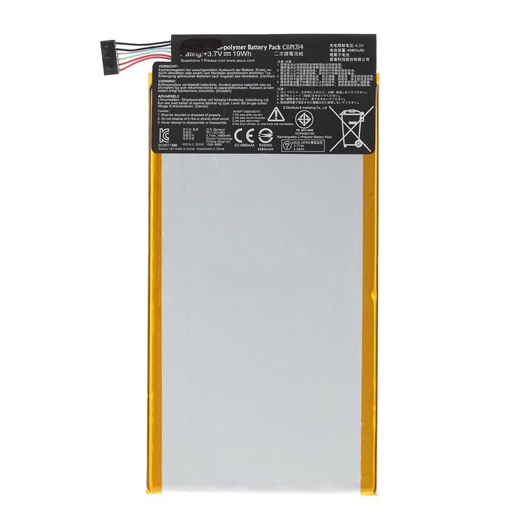 OEM C1191314 4980mAh Battery Part for ASUS MeMO Pad 10 ME102A-1