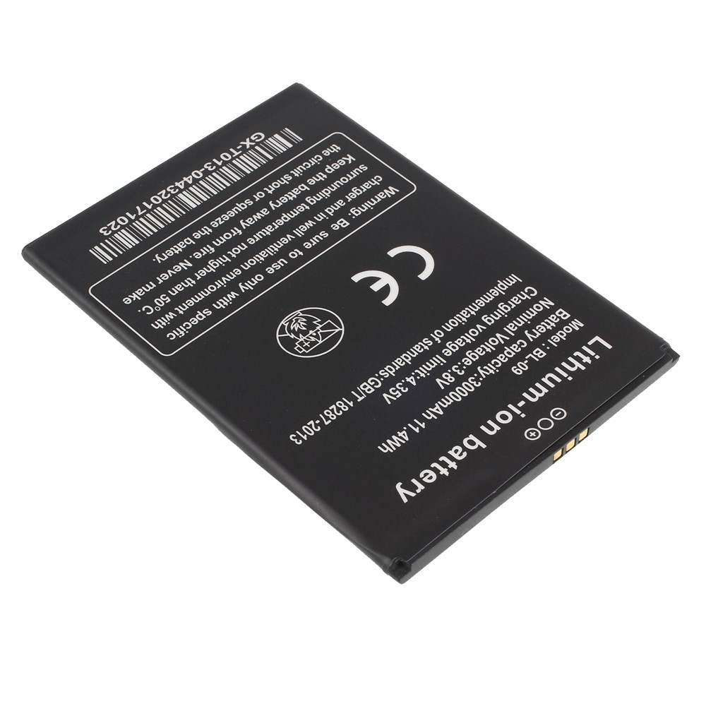 3.8V 3000mAh Li-ion Cell Battery Replacement for THL BL-09-3