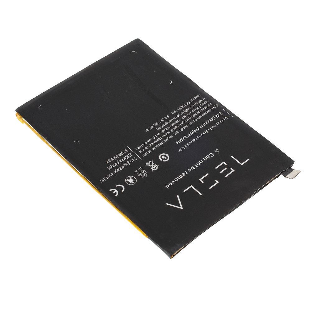 3.8V 2200mAh Li-polymer Cell Battery Replacement for Tesla Smartphone 3.2 Lite-3
