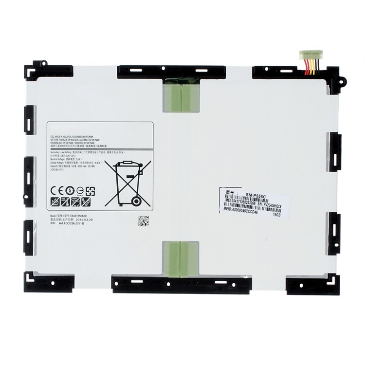 OEM EB-BT550ABE Li-ion Battery 6000mAh for Samsung Galaxy Tab A 9.7 T550 T555 P550 P555-1