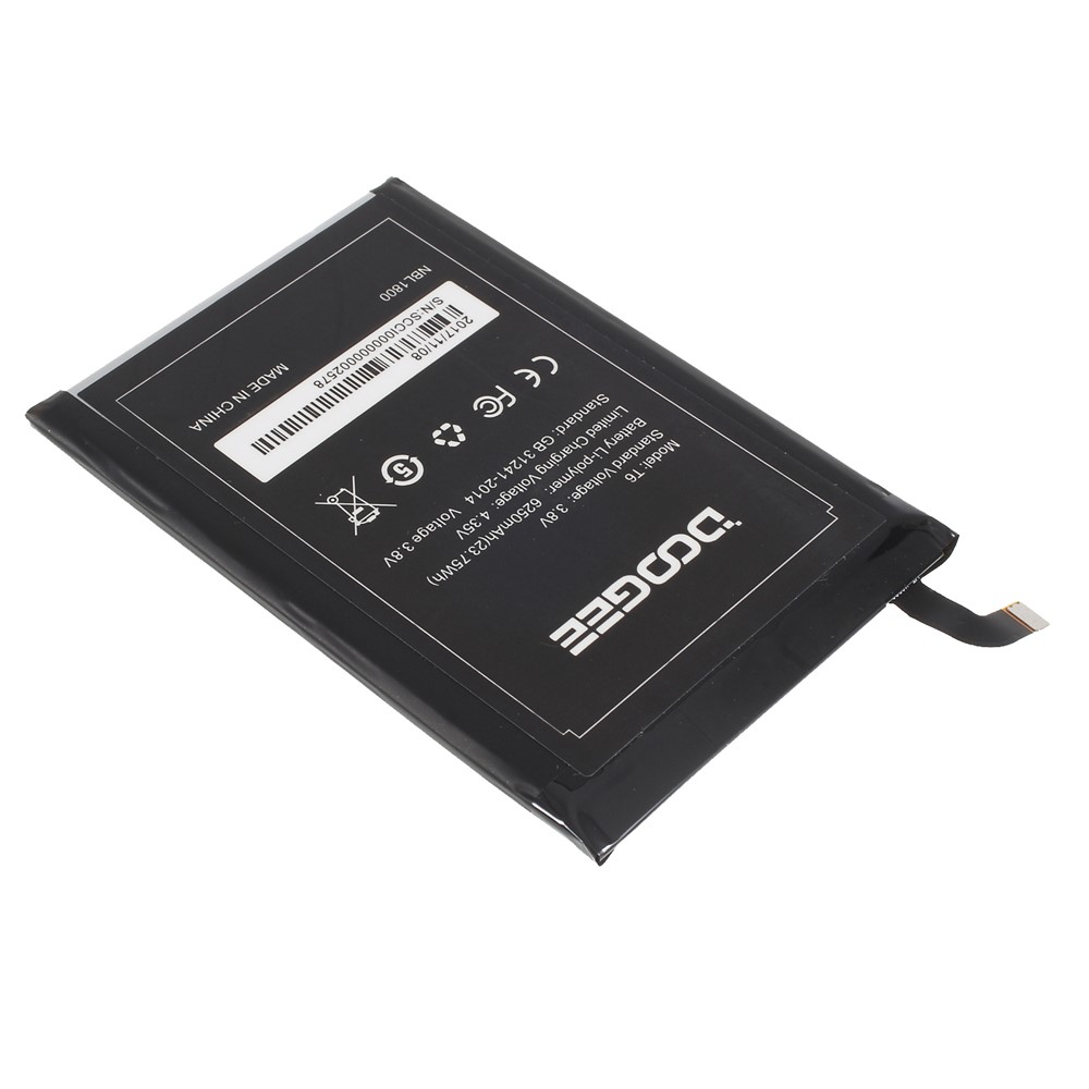 6250mAh Li-polymer Battery for Doogee T6-4