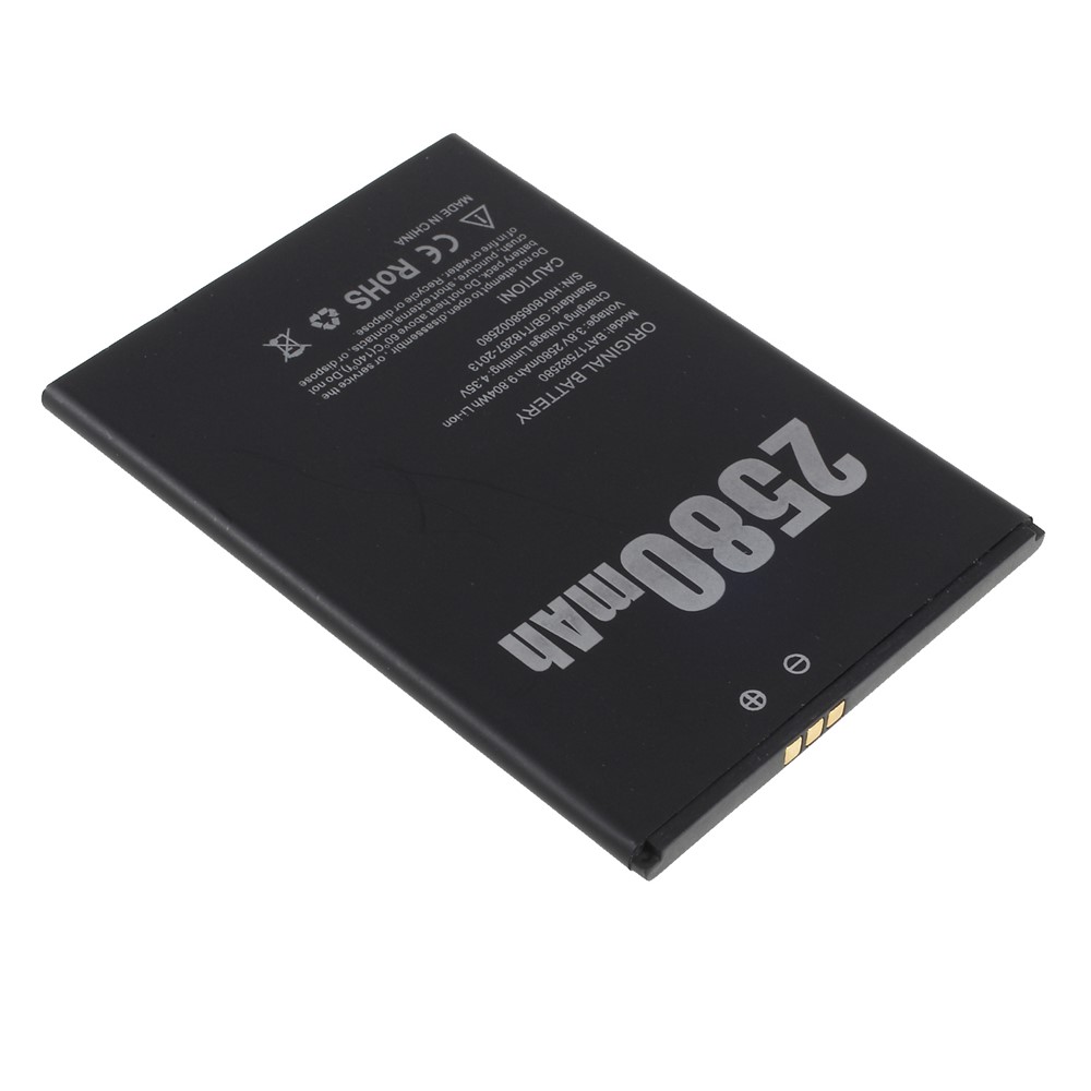 BAT17582580 Removable Li-ion Battery for Doogee X20 (2580mAh)-4