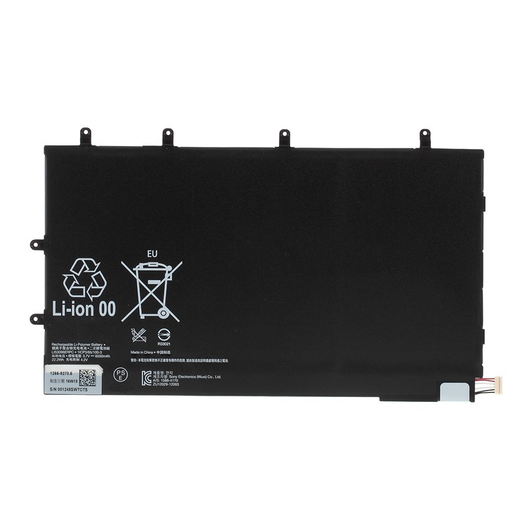 OEM 6000mAh Li-polymer Battery Replacement for Sony Xperia Tablet Z1-1