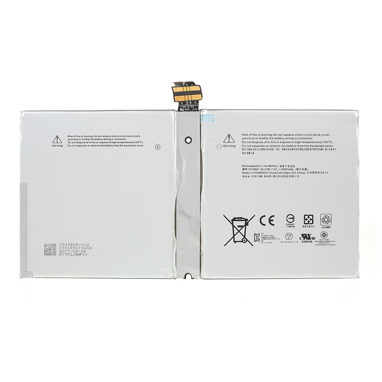 OEM G3HTA027H 5087mAh Li-polymer Battery for Microsoft Surface Pro 4 (12.3-inch)-1