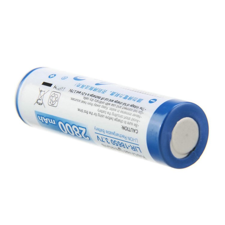 GODP 2PCS 3.7V 2800mAh 18650 Lithium Li-ion Rechargeable Batteries-3