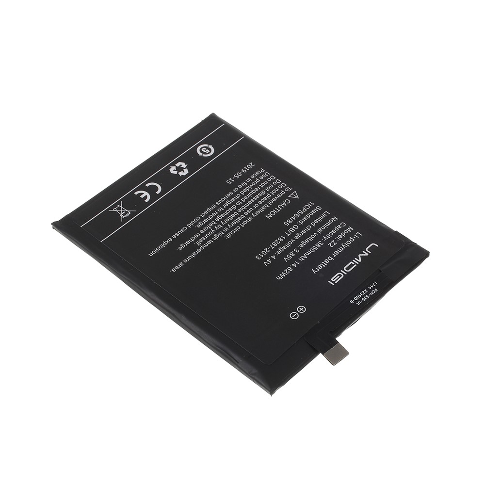 Removable Li-ion Battery for UMIDIGI Z2 (3850mAh)-4