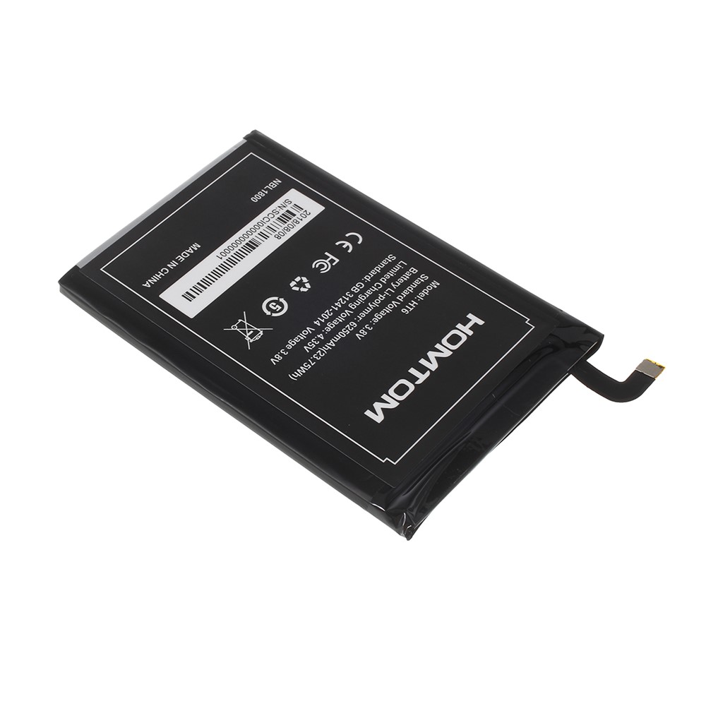 Removable Li-ion Battery for HOMTOM HT6 (6250mAh)-3