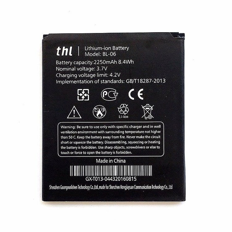 3.8V 2250mAh Li-ion Battery for THL T6 Pro / T6s / T6c-1