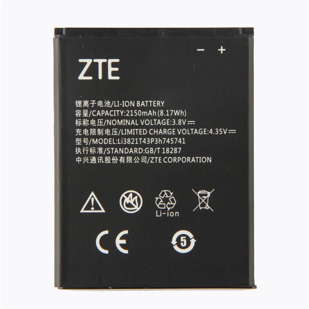 3.8V 2150mAh Li-ion Battery for ZTE Blade L5 Plus-1