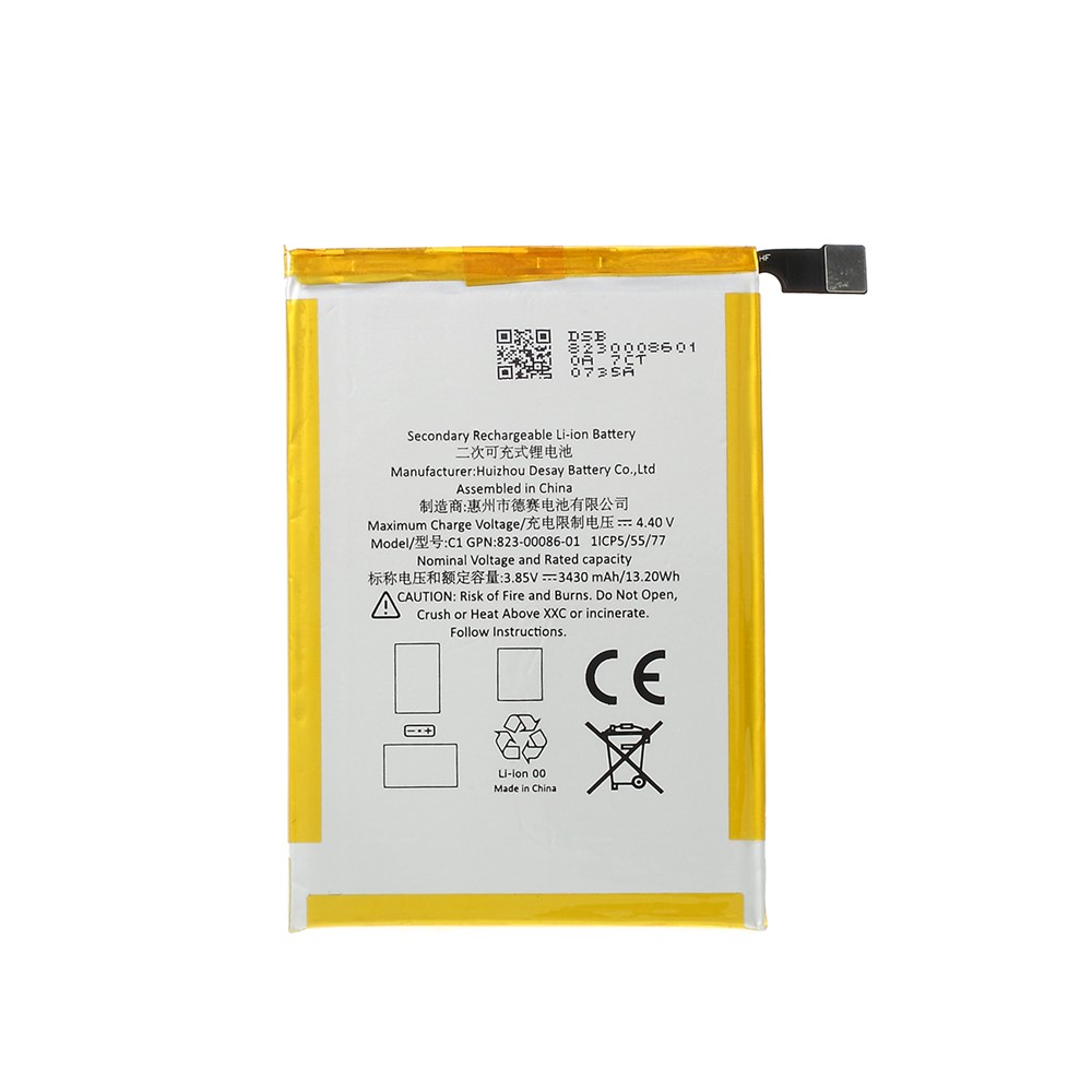 OEM Disassembly 3.85V 3430mAh Li-polymer Battery for Google Pixel 3 XL-1