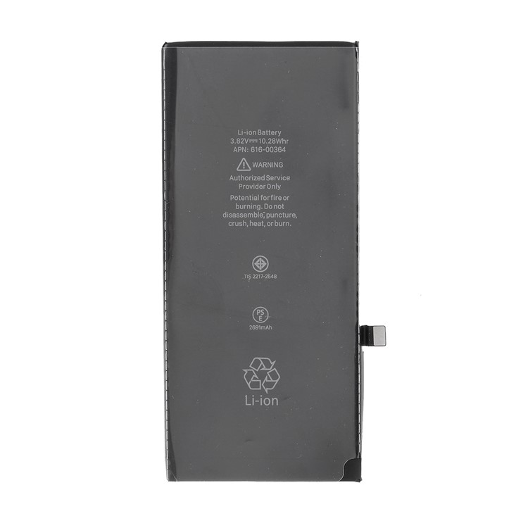 Pour Apple Iphone 8 Plus 5,5 Pouces 2691mAh 3,82 v Batterie Li-ion Remplacement (sans Logo) (cellule de Batterie et Câble Flexible D'assemblage)