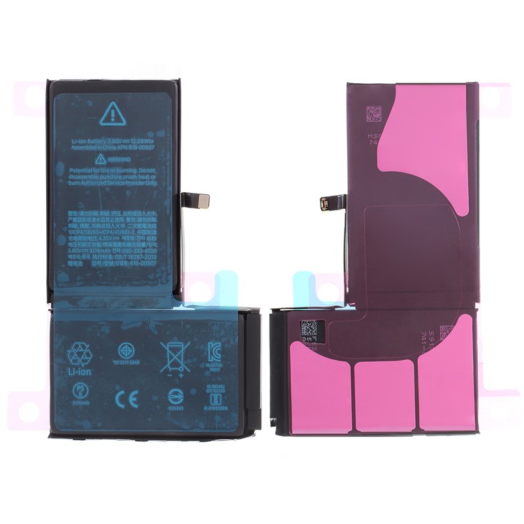 For Apple iPhone XS Max 6.5 inch 3174mAh 3.82V Li-ion Battery and Assembly Flex Cable-1