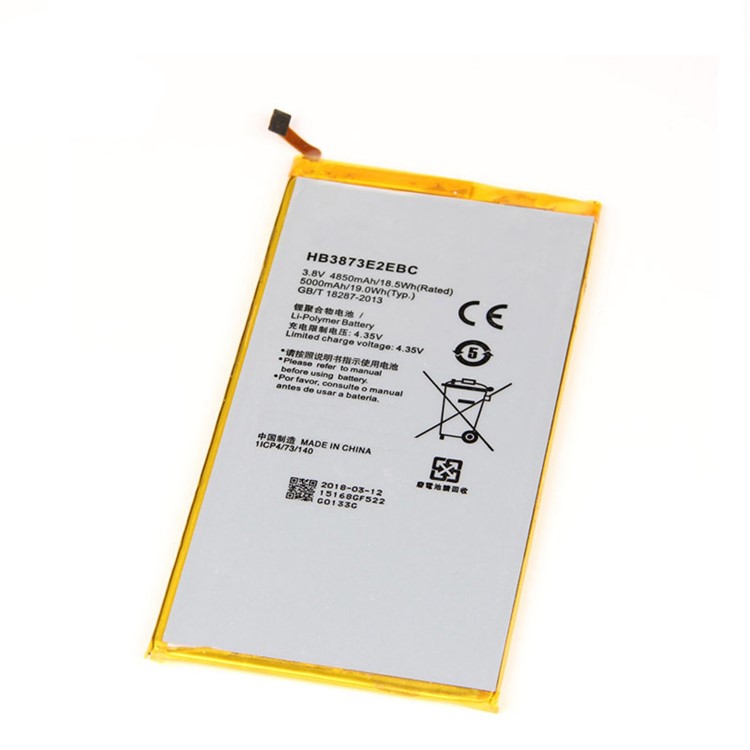 OEM 4850mAh 3.8V HB3873E2EBC Battery Replacement for Huawei MediaPad X1/X2-3