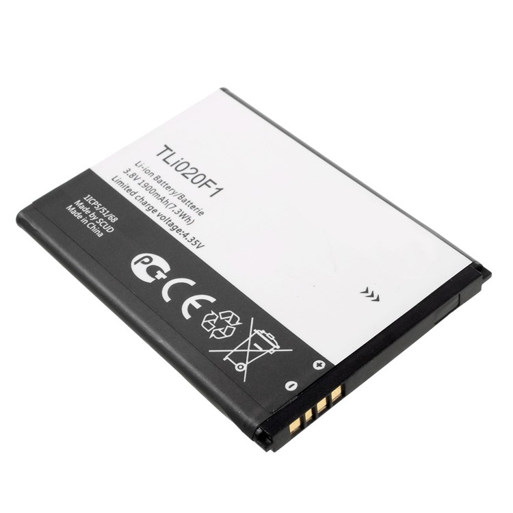 OEM TLi020F1 1900mAh Li-ion Battery for TCL J720T J726T J720 J728T-3
