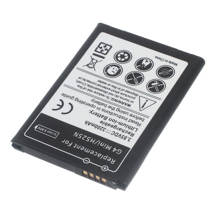 3200mAh Li-ion Battery Replacement for LG G4c H525N/G4 Beat H735T-3