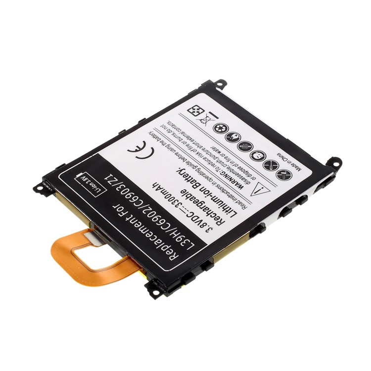 3300mAh Li-ion Battery Replacement for Sony Xperia Z1 Honami C6903 C6902 L39h-3
