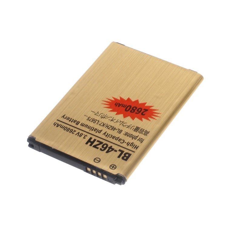 BL-46ZH 2680mAh Gold Color Li-ion Battery for LG K7 Tribute 5 LS675-3