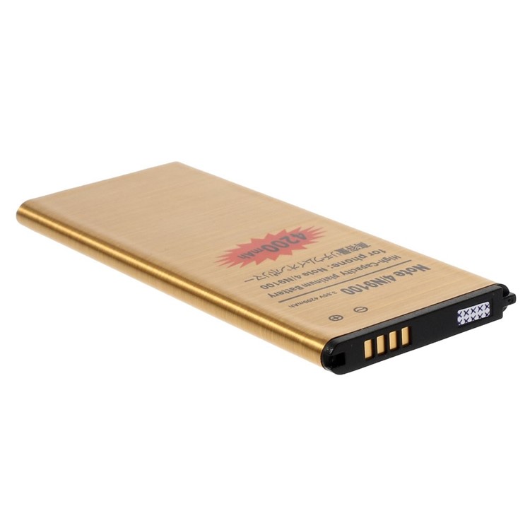 4200mAh Gold Color NFC Li-ion Polymer Battery for Samsung Galaxy Note 4 N910-3