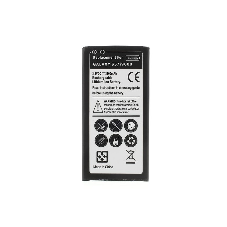 3800mAh Li-ion Battery with NFC Function for Samsung Galaxy S5 G900-1
