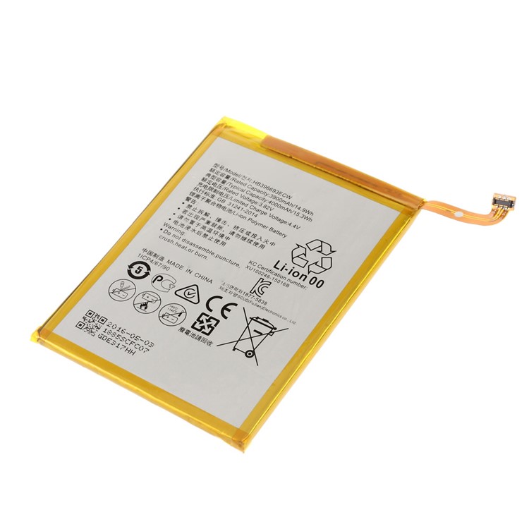 4000mAh OEM Li-polymer Battery Replacement for Huawei Mate 8 (HB396693ECW)-3