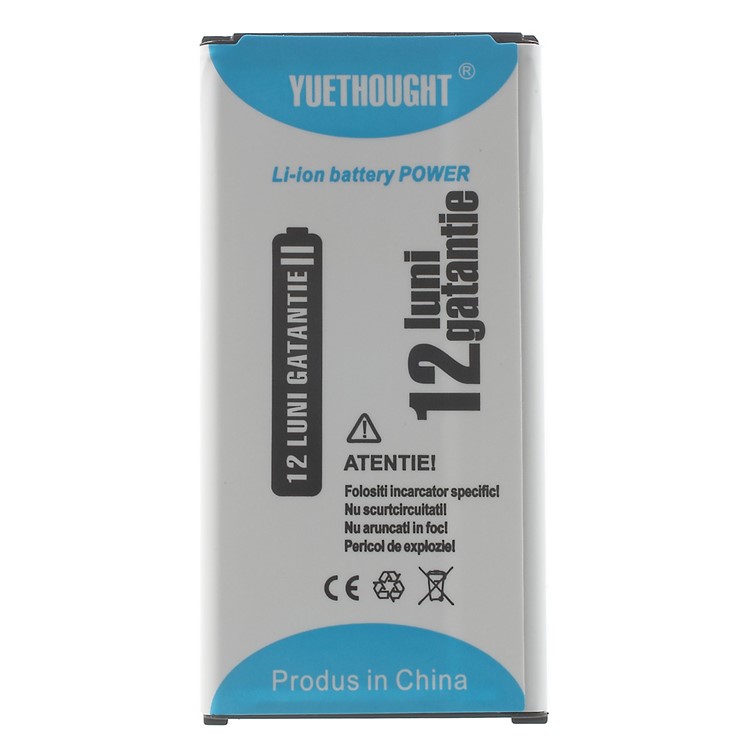 YUETHOUGHT 2800mAh Li-ion Battery Replacement for Samsung Galaxy S5 SM-G900-1