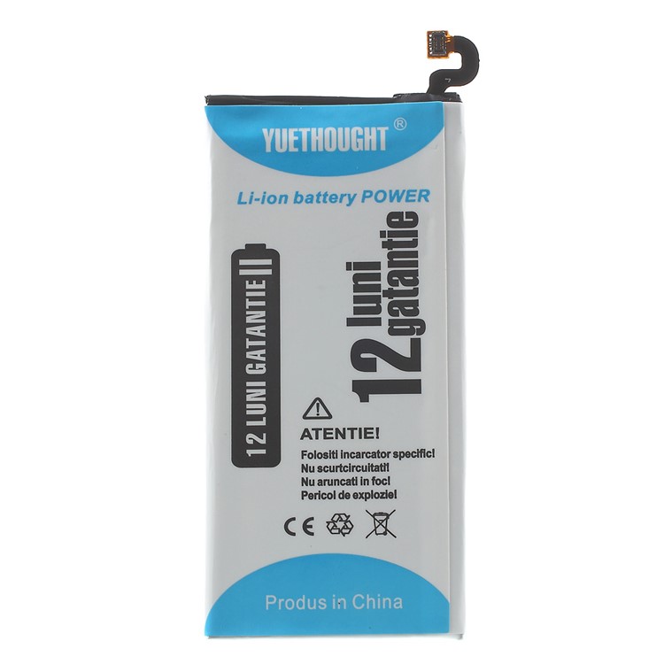 YUETHOUGHT 2550mAh Li-ion Battery Replacement for Samsung Galaxy S6 SM-G920-1
