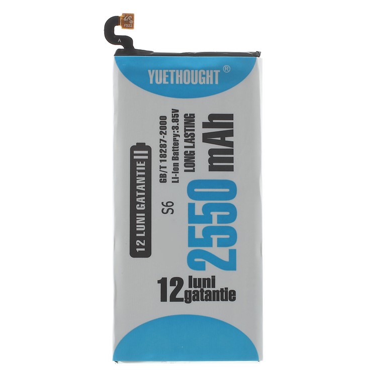 YUETHOUGHT 2550mAh Li-ion Battery Replacement for Samsung Galaxy S6 SM-G920-2