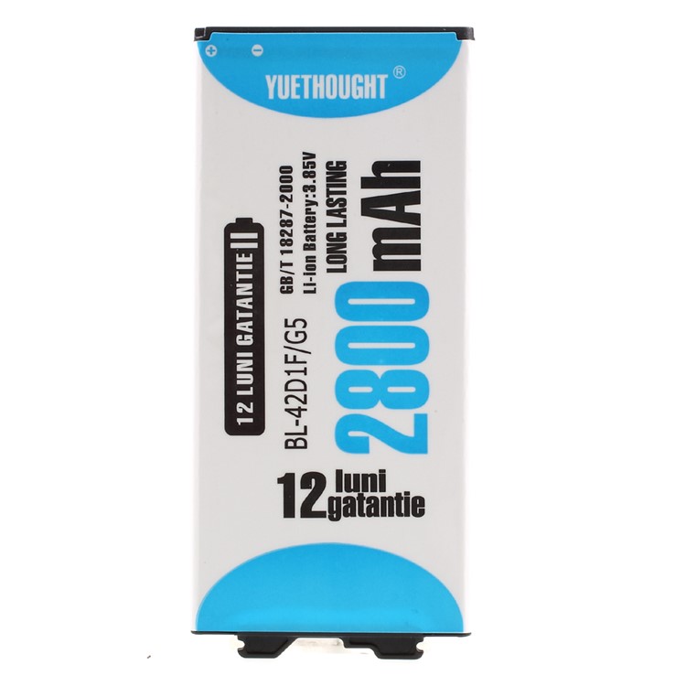 YUETHOUGHT BL-42D1F Li-ion Battery 2800mAh 3.85V for LG G5 / G5 SE-1