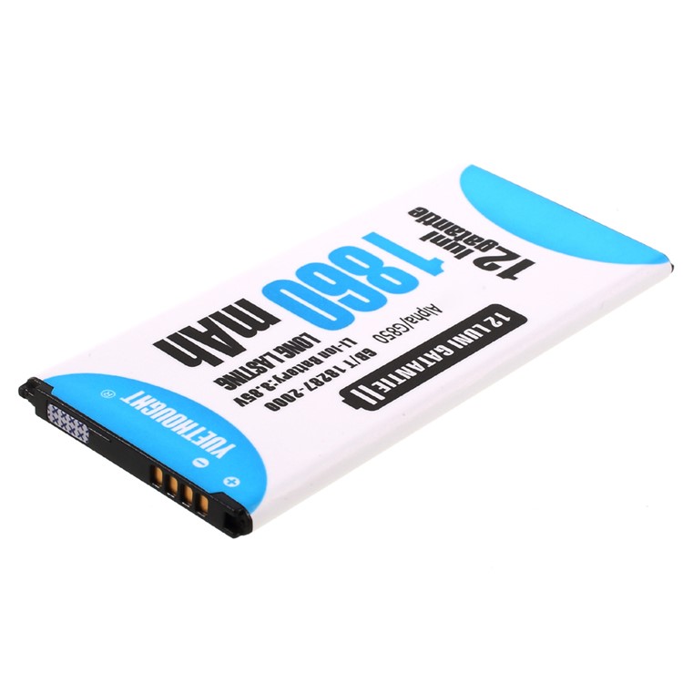 YUETHOUGHT 1860mAh Li-ion Battery Replacement for Samsung Galaxy Alpha SM-G850-5
