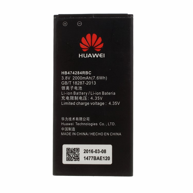HB474284RBC Li-ion Battery Replacement for Huawei C8816 Y625 G601 Y635 G521-2