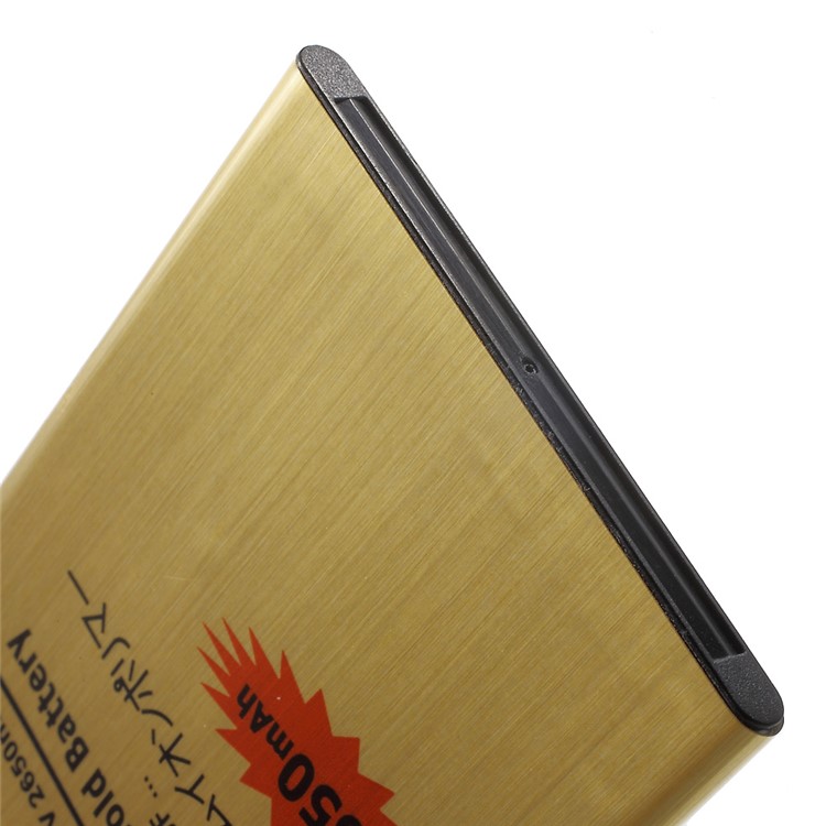 2650mAh Rechargeable Li-Polymer Gold Color Battery for Samsung Galaxy J1 (2016) J120/J120F-5