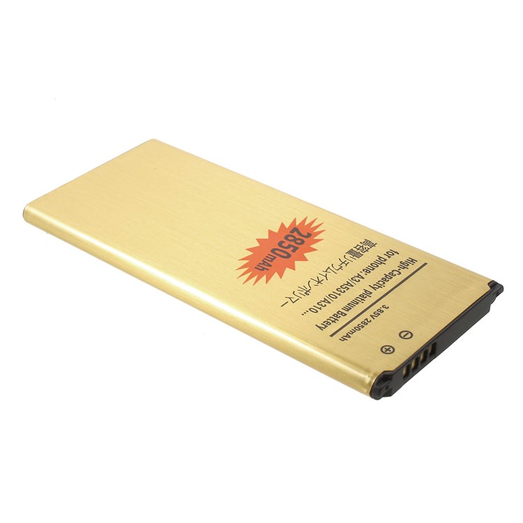 2850mAh Gold Color Rechargeable Li-Polymer Battery for Samsung Galaxy A3 SM-A310F (2016)-3