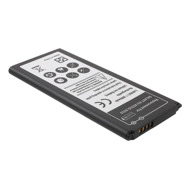 2600mAh Lithium-ion Battery Replacement for Samsung Galaxy A3 (2016) A310 / A5310-3