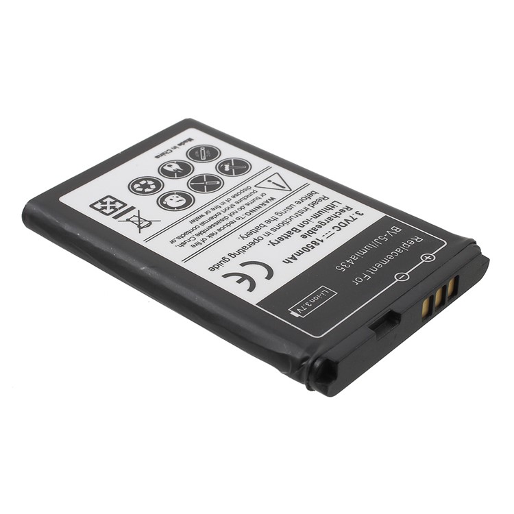 BV-5J 1850mAh Rechargeable Lithium-ion Battery for Microsoft Lumia 435 / 435 Dual SIM-3