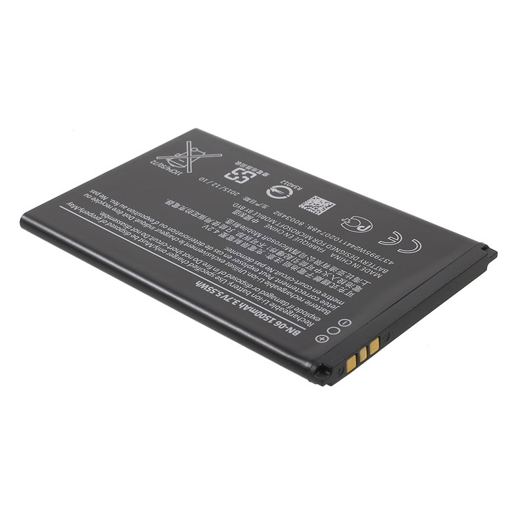 1500mAh BN-06 Rechargeable Lithium-ion Battery for Microsoft Lumia 430 Dual SIM-3