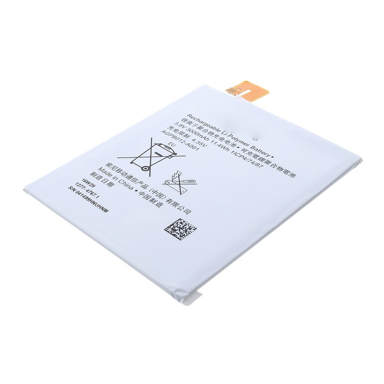 OEM SONY 3000mAh Li-Polymer Battery for Sony Xperia T2 Ultra D5303 D5306-2