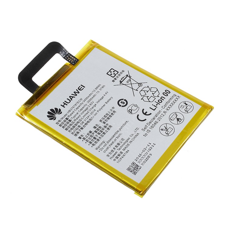 For Huawei Honor V8 OEM 3500mAh Li-Polymer Battery Replacement (HB376787ECW)-4