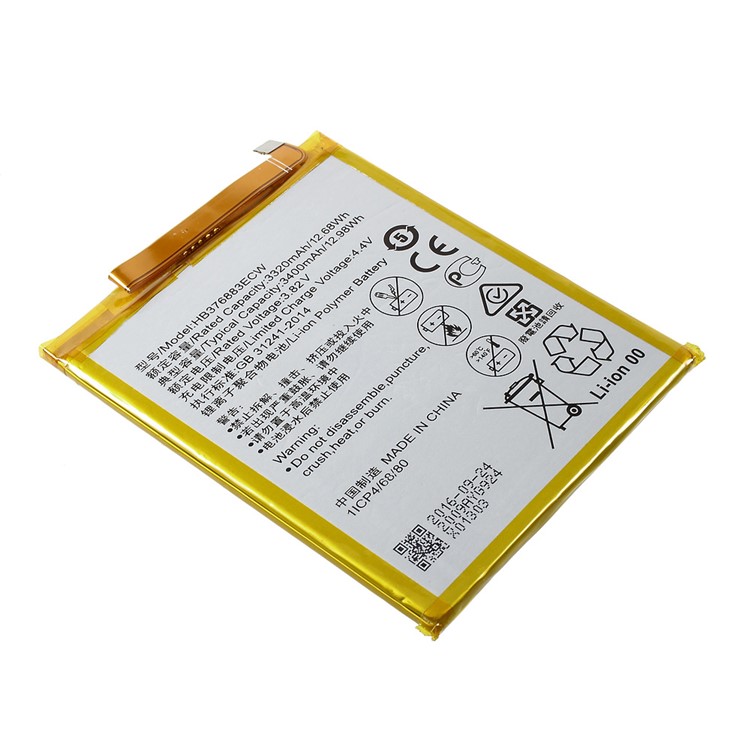 For Huawei P9 Plus OEM 3400mAh Li-Polymer Battery Replacement (HB376883ECW)-3