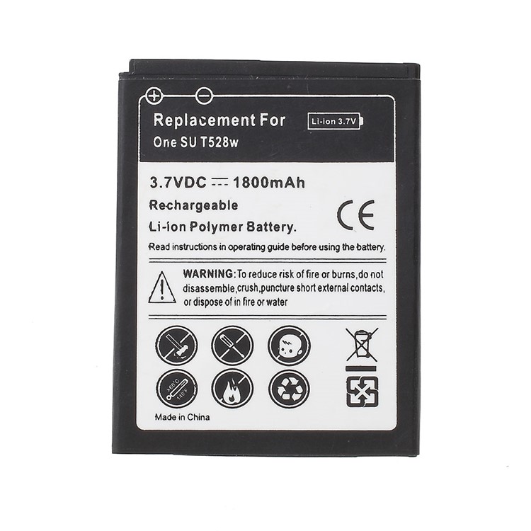 1800mAh Rechargeable Li-ion Polymer Battery for HTC Desire 510 One SU T528W-1