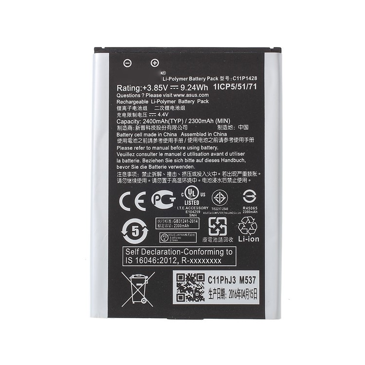 OEM C11P1428 2300mAh Li-Polymer Battery Replacement for Asus Zenfone 2 Laser ZE500KL-1