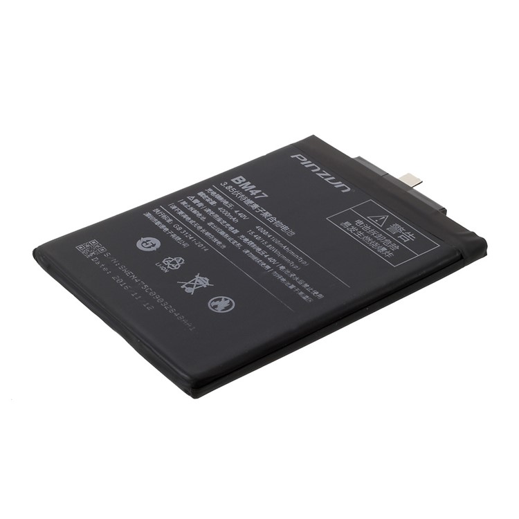 PINZUN BM47 4100mAh Li-Polymer Battery Replacement for Xiaomi Redmi 3 (ATL Battery Cell)-1