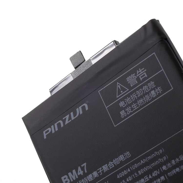 PINZUN BM47 4100mAh Li-Polymer Battery Replacement for Xiaomi Redmi 3 (ATL Battery Cell)-5