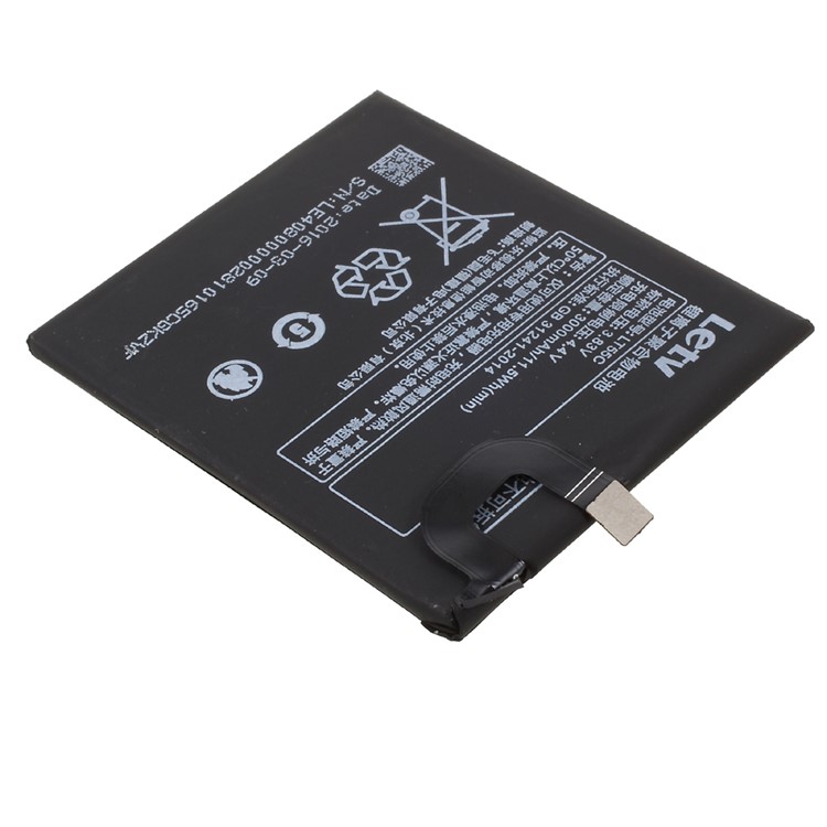 OEM 3.83V 3000mAh Li-polymer LT55C Battery for Letv LeECO Le 1S X500 X501-3